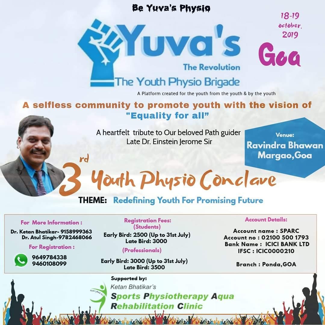 Yuva's Physio conclave poster